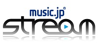 music.jp stream ロゴ music.jp stream ロゴ
