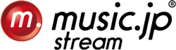 music.jp stream ロゴ music.jp stream ロゴ